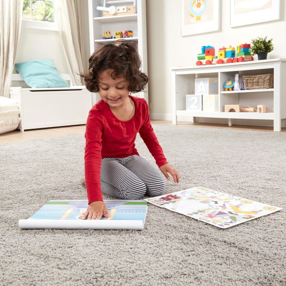 Melissa &amp; Doug Reusable Sticker Pad Princess Castle Fifth Alternate Image