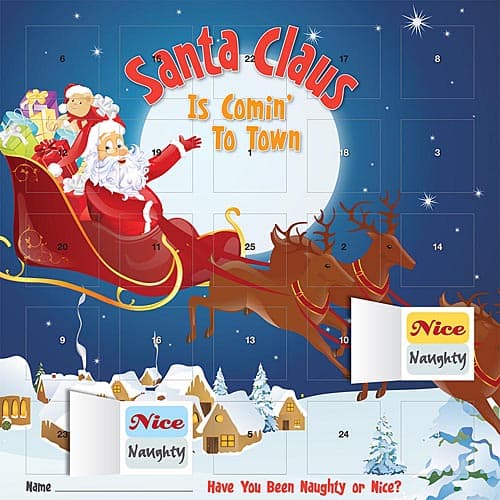 Santa Claus Is Comin To Town Advent Calendar - Calendars.com