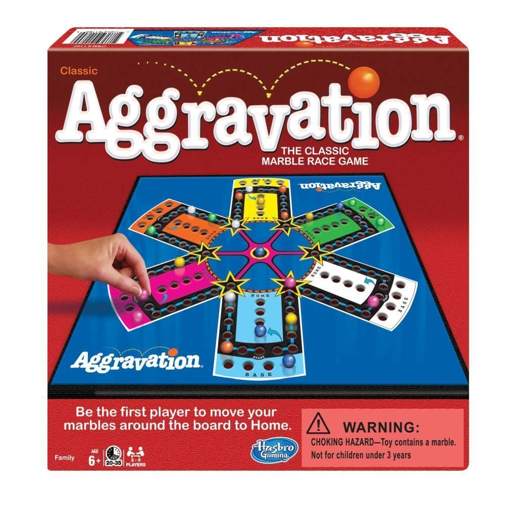Aggravation Board Game Main Product  Image width="1000" height="1000"