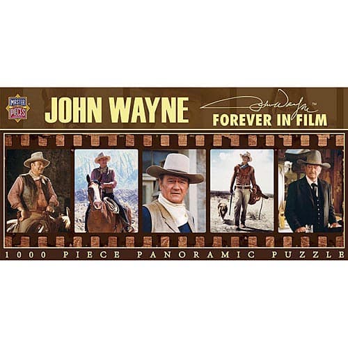 John Wayne Forever in Film 1000 Piece Puzzle Main Product  Image width="1000" height="1000"