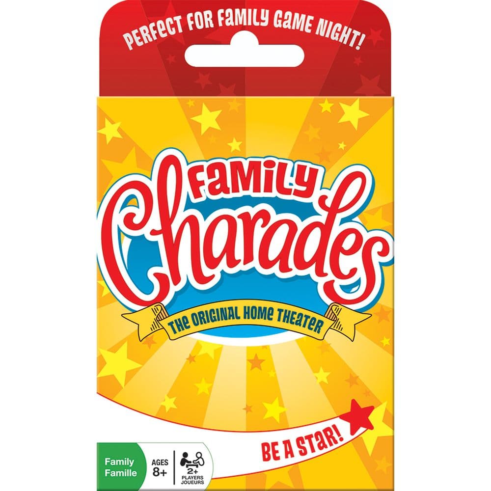 Family Charades Card Game Main Image