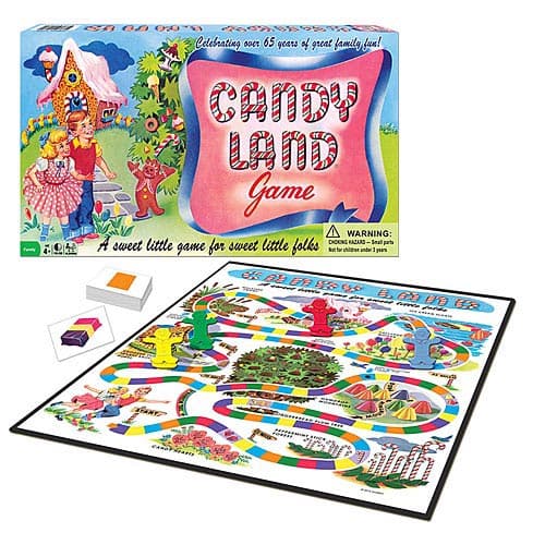 Candy Land Board Game 4th Product Detail  Image width="1000" height="1000"
