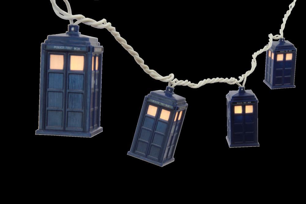 Doctor Who TARDIS String Lights Main Product  Image width="1000" height="1000"