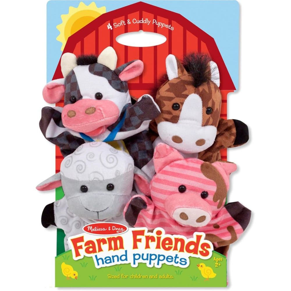 Farm Friends Hand Puppets Set of 4 Main Product Image