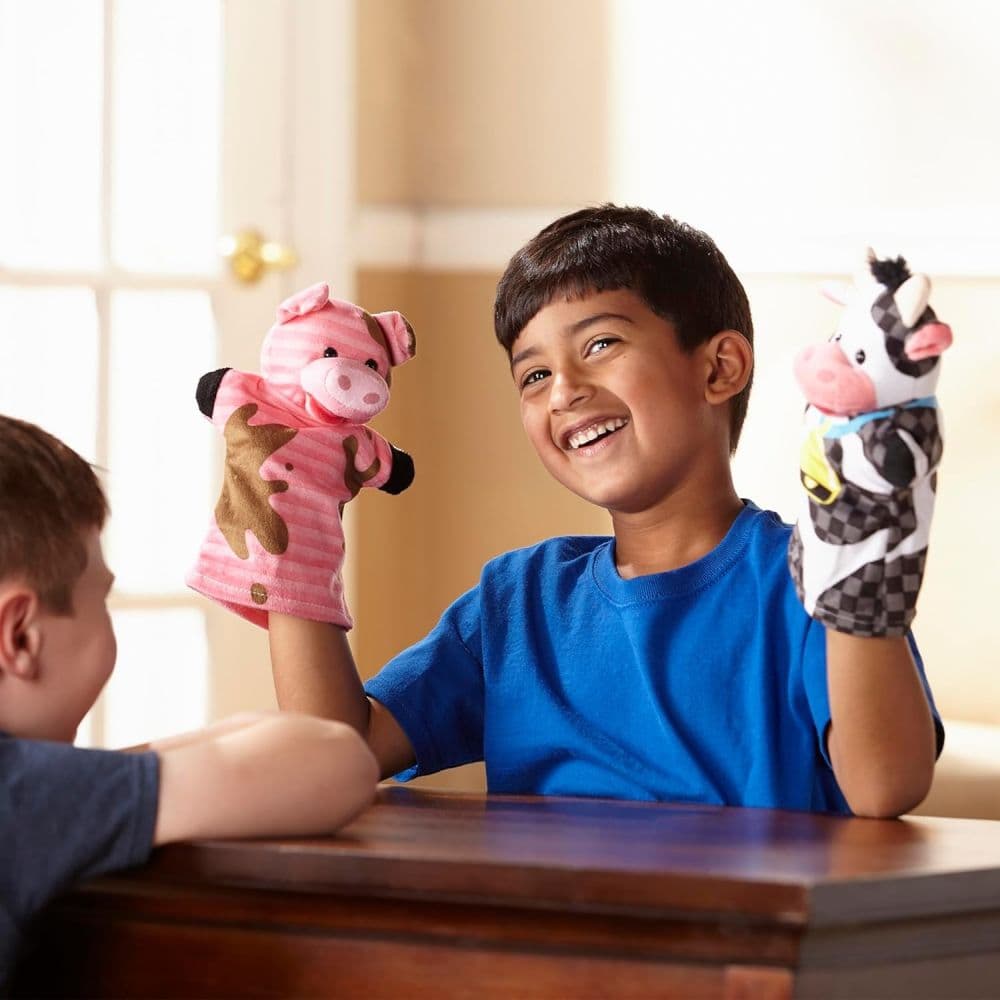 Farm Friends Hand Puppets Set of 4 Fourth Alternate Image