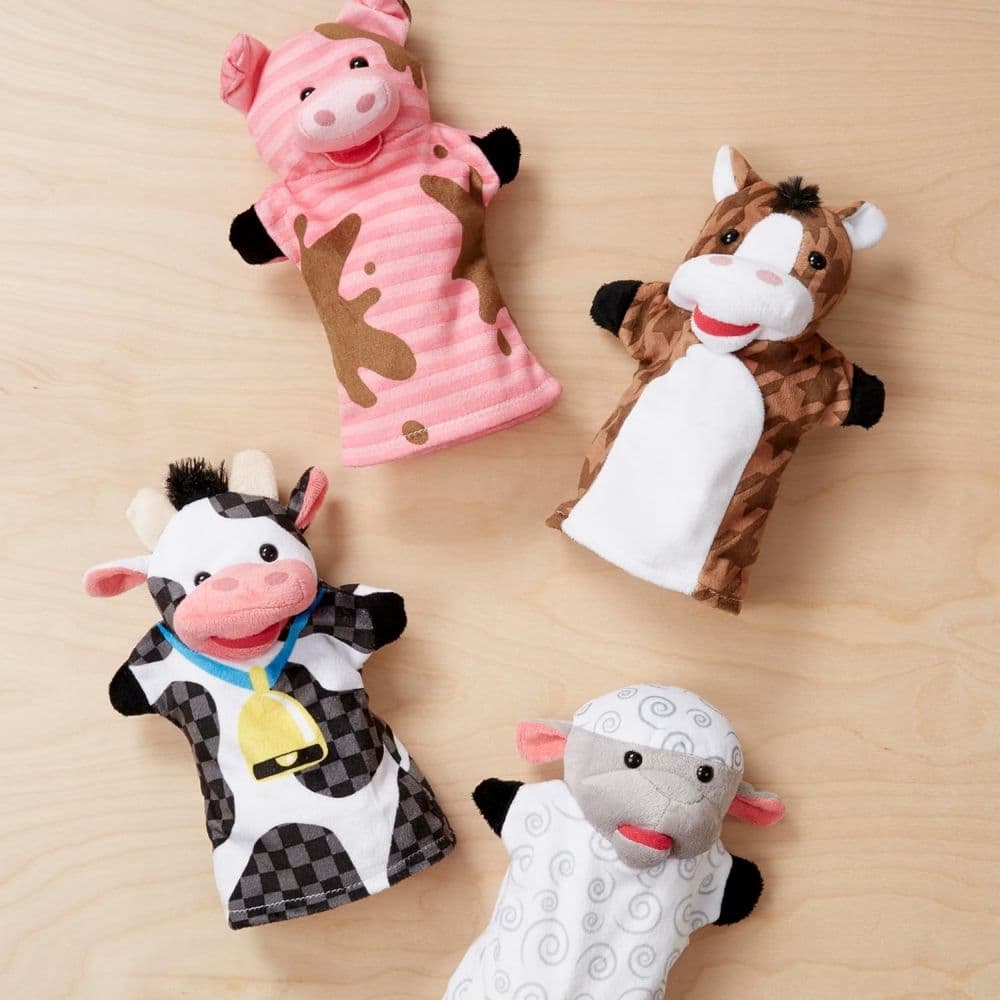 Farm Friends Hand Puppets Set of 4 Sixth Alternate Image