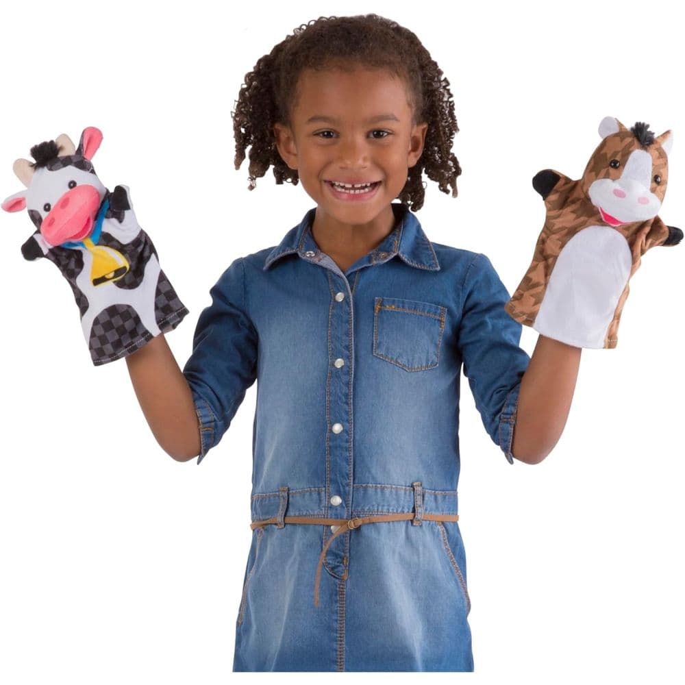 Farm Friends Hand Puppets Set of 4 Seventh Alternate Image