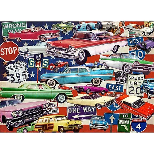Fancy Fins  Classic Chrome 1000 Piece Puzzle Main Product  Image width="1000" height="1000"