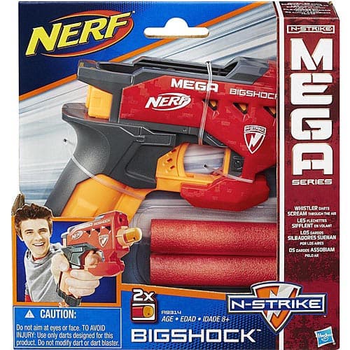 Nerf N Strike Mega Bigshock Blaster Main Product  Image width="1000" height="1000"