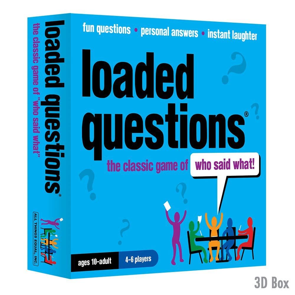Loaded Questions Board Game Main Product  Image width="1000" height="1000"