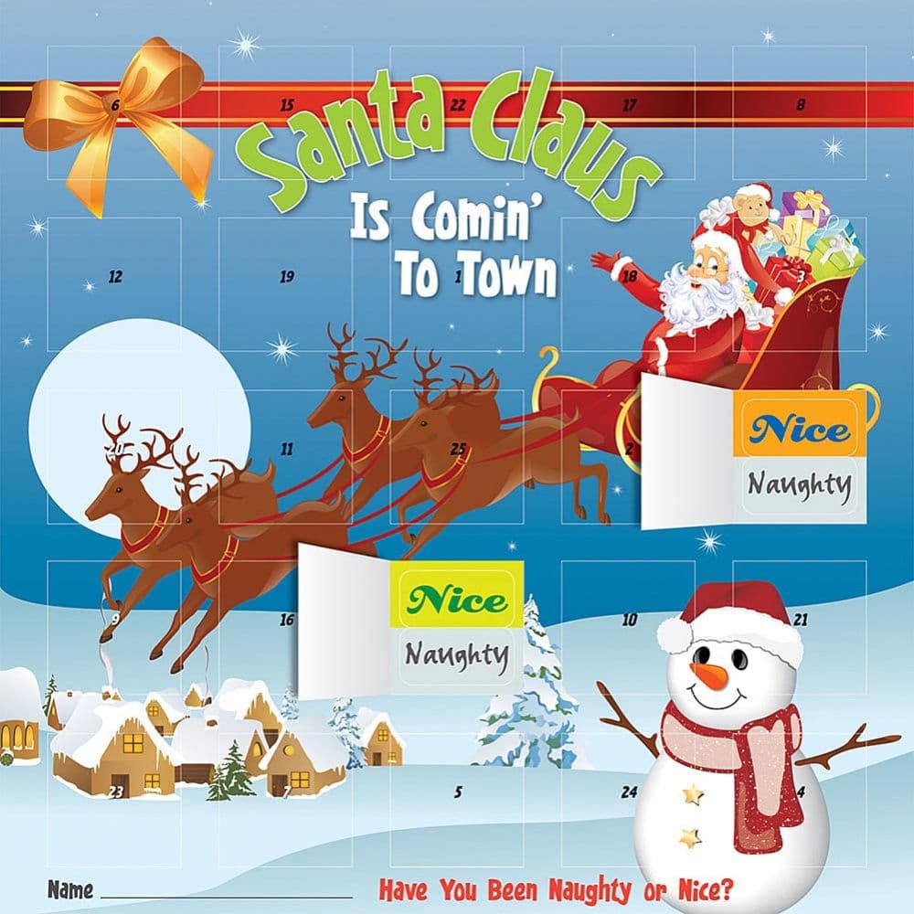 Santa Claus is Coming Advent Main Product  Image width=&quot;1000&quot; height=&quot;1000&quot;