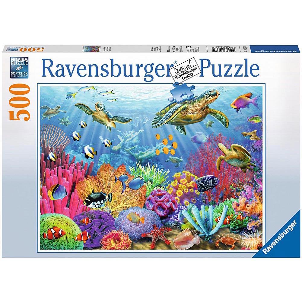 Tropical Waters 500 Piece Puzzle Main Product  Image width="1000" height="1000"