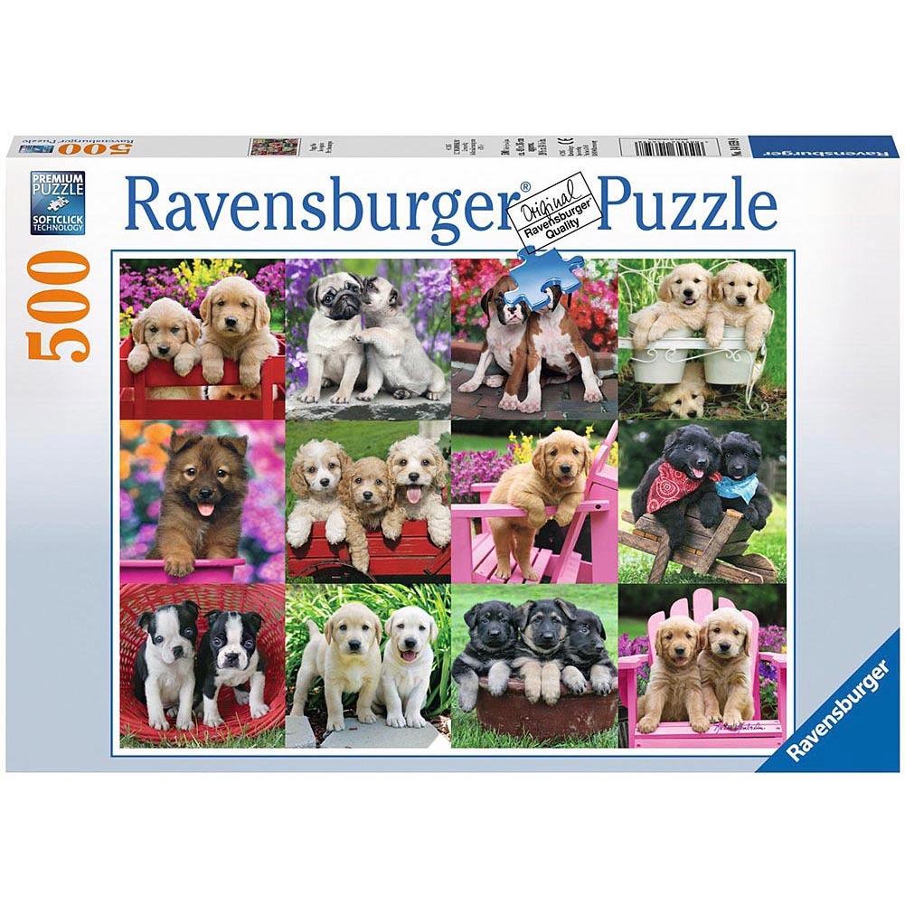Puppy Pals 500 Piece Puzzle Main Product  Image width="1000" height="1000"