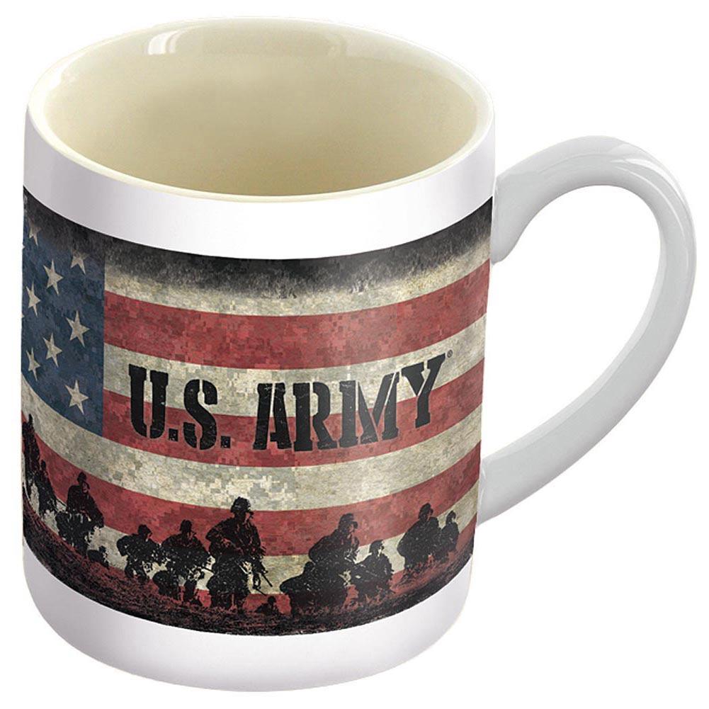 12 oz American Flag Coffee Mug