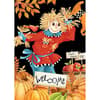 image Welcome Scarecrow Outdoor Flag Large   28 x 40 Main Product  Image width=&quot;1000&quot; height=&quot;1000&quot;