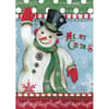 image Merry Snowman Outdoor Flag Large   28 x 40 Main Product  Image width="1000" height="1000"