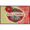 image Peace And Goodwill Doormat Main Product  Image width=&quot;1000&quot; height=&quot;1000&quot;