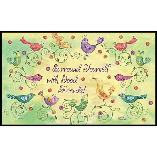 Wendy Bentley Good Friends Doormat Main Product  Image width="1000" height="1000"