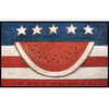 image Red White  Blue Doormat by Warren Kimble Main Product  Image width="1000" height="1000"