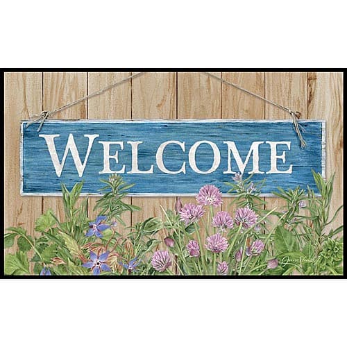 Welcome Doormat by Jane Shasky Main Product  Image width="1000" height="1000"