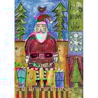 image Lisa Kaus Holiday Wishes Large Garden Flag Main Product  Image width=&quot;1000&quot; height=&quot;1000&quot;