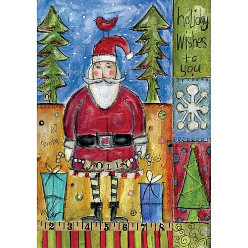 image Lisa Kaus Holiday Wishes Large Garden Flag Main Product  Image width=&quot;1000&quot; height=&quot;1000&quot;