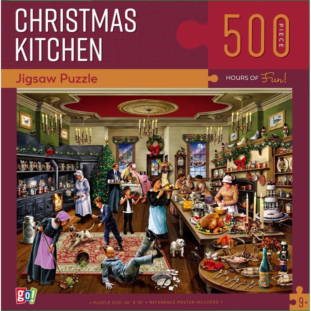 Christmas Kitchen 500 Piece Puzzle Main Product  Image width="1000" height="1000"
