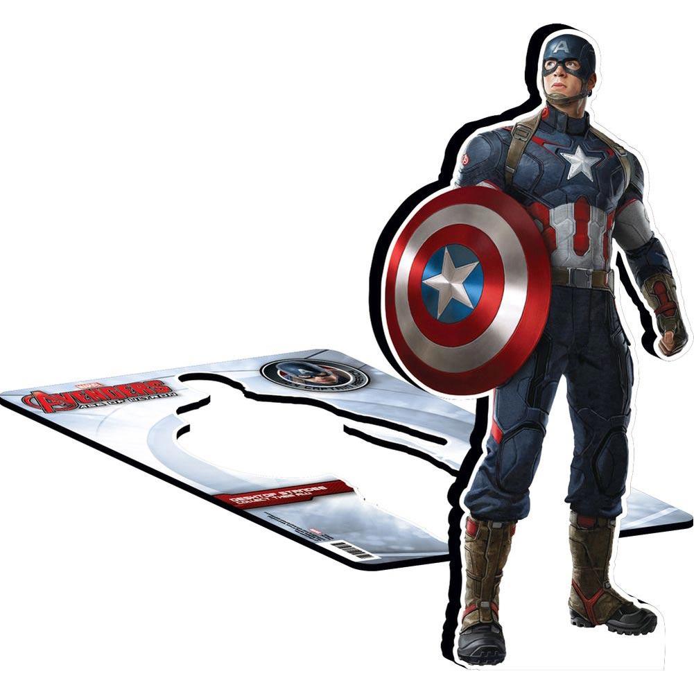 Avengers 2 Captain America Desktop Standee Main Product  Image width="1000" height="1000"