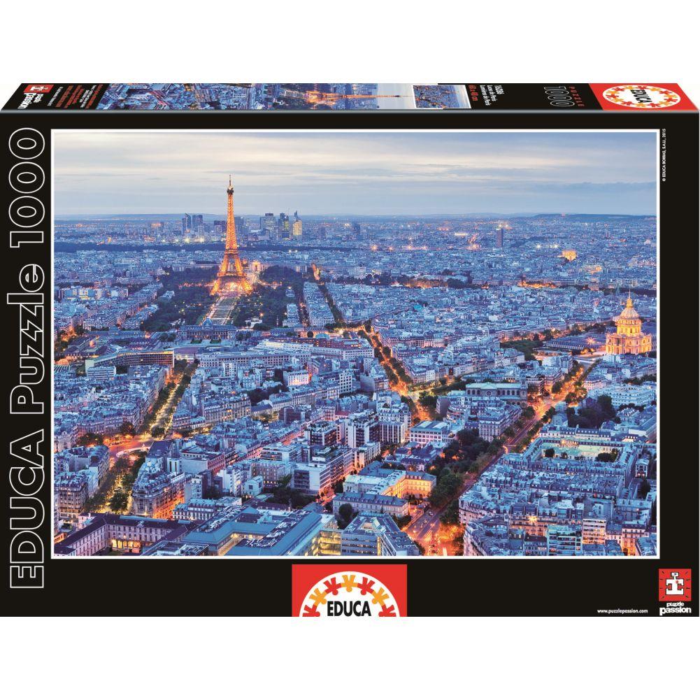 Paris Lights 1000 Piece Puzzle Main Product  Image width="1000" height="1000"