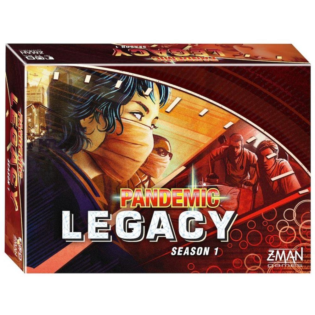 Pandemic Legacy Red Board Game Main Product  Image width="1000" height="1000"