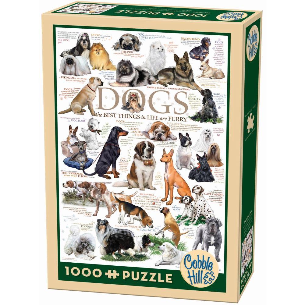 Dog Quotes 1000 Piece Puzzle Main Product  Image width="1000" height="1000"