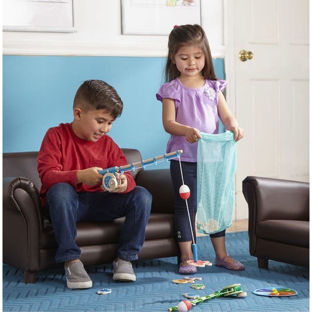 Catch &amp; Count Magnetic Fishing Game Third Alternate Image