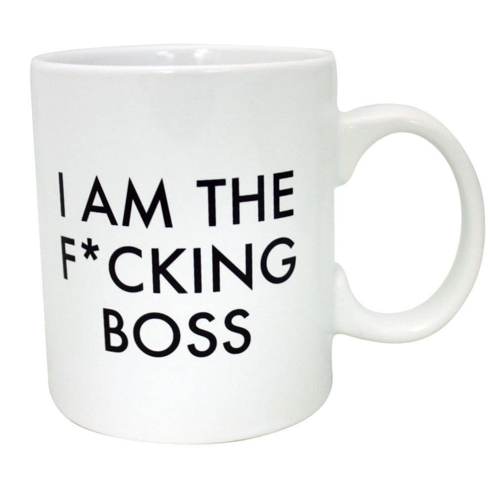 I Am The F*cking Boss Coffee Mug Main Product  Image width="1000" height="1000"