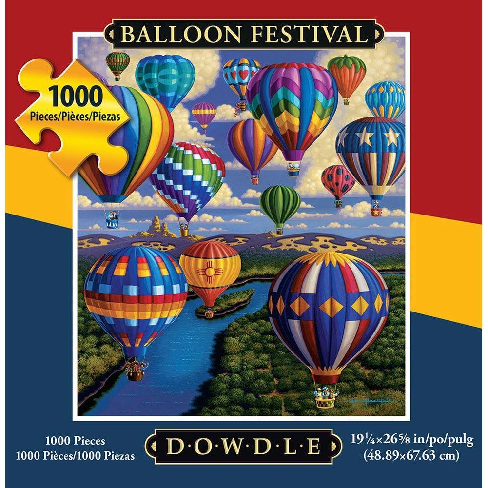 Balloon Festival 1000 Piece Puzzle Main Product  Image width="1000" height="1000"
