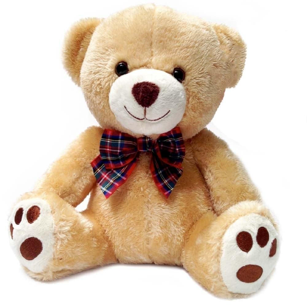 Frankie Plush Bear with Bowtie Main Product  Image width="1000" height="1000"