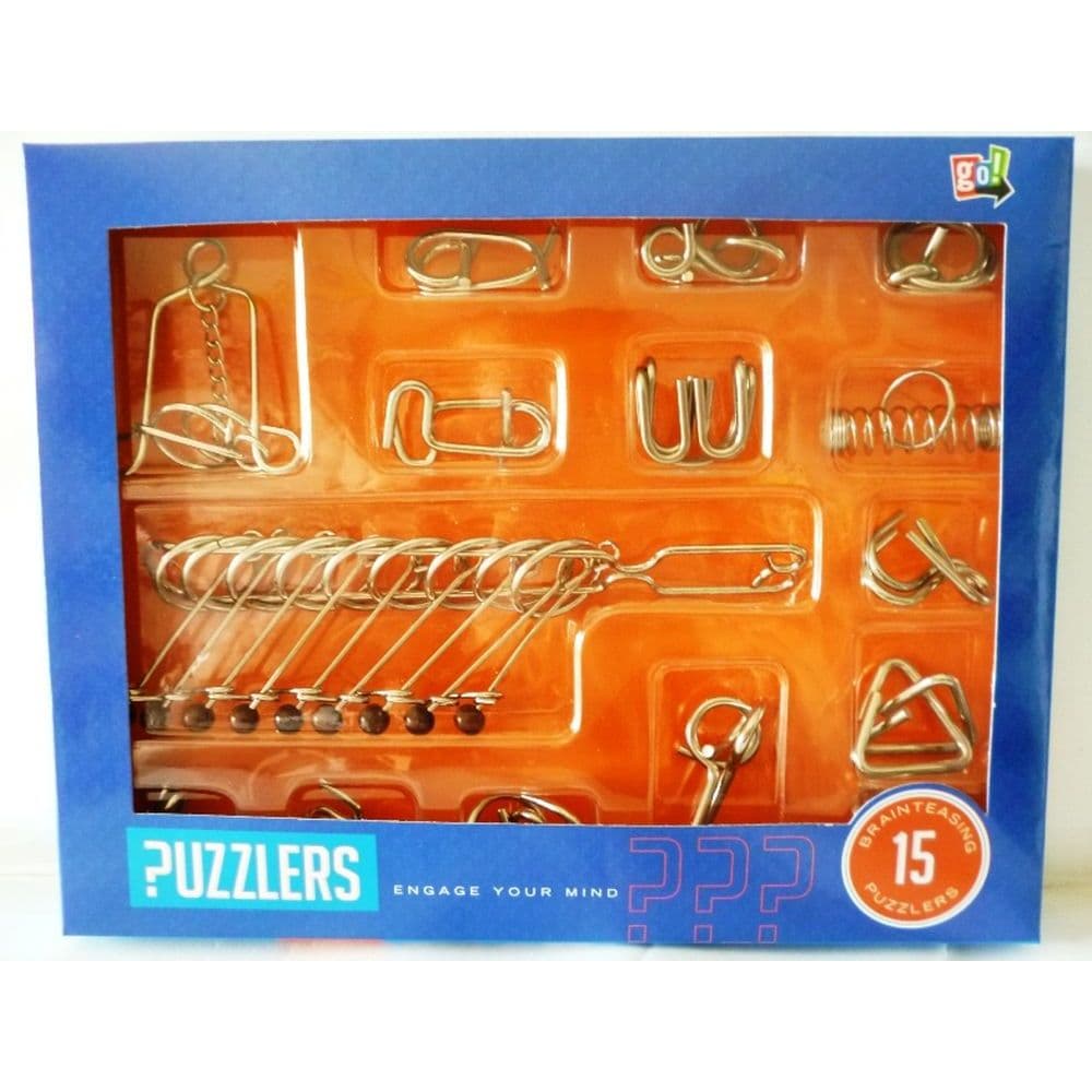 15 in 1 Metal Puzzler Set Main Product  Image width="1000" height="1000"
