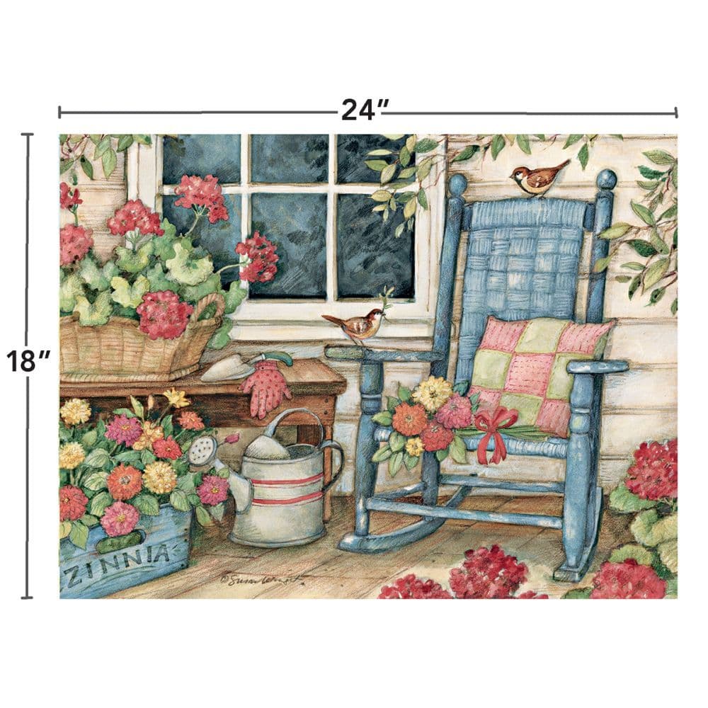 Rocking Chair 500 Piece Puzzle by Susan Winget 5th Product Detail  Image width=&quot;1000&quot; height=&quot;1000&quot;