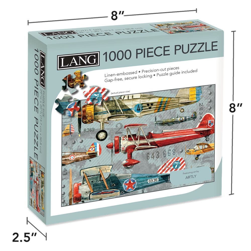 Planes 1000 Piece Puzzle by Artly 4th Product Detail  Image width=&quot;1000&quot; height=&quot;1000&quot;