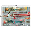 image Planes 1000 Piece Puzzle by Artly 5th Product Detail  Image width=&quot;1000&quot; height=&quot;1000&quot;