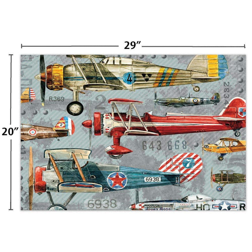 Planes 1000 Piece Puzzle by Artly 5th Product Detail  Image width=&quot;1000&quot; height=&quot;1000&quot;