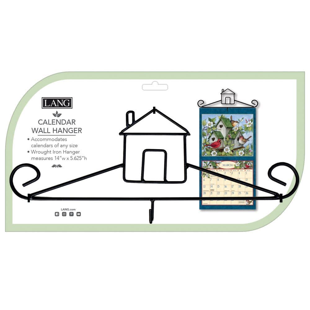 Home Wrought Iron Calendar Hanger 2nd Product Detail  Image width=&quot;1000&quot; height=&quot;1000&quot;