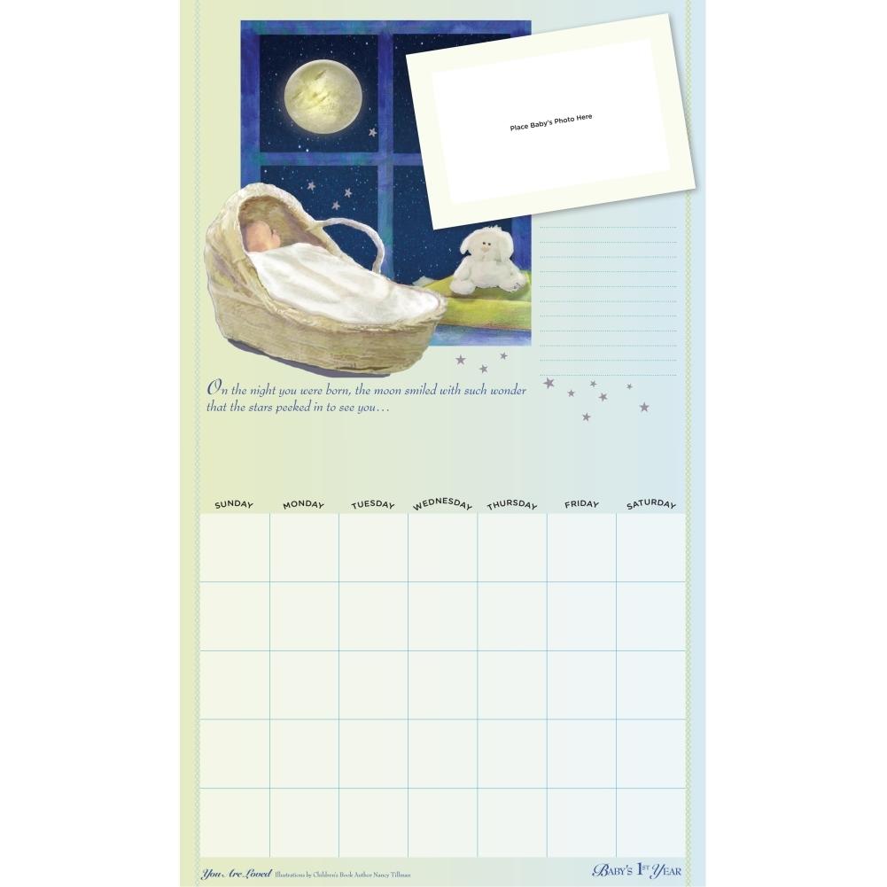 You Are Loved Babys First Year Tillman Art Wall Calendar 2nd Product Detail  Image width=&quot;1000&quot; height=&quot;1000&quot;