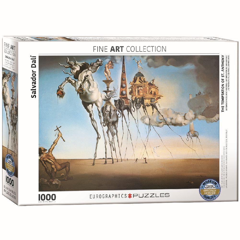 Salvador Dali The Temptation of St Anthony 1000 Piece Puzzle Main Product  Image width=&quot;1000&quot; height=&quot;1000&quot;