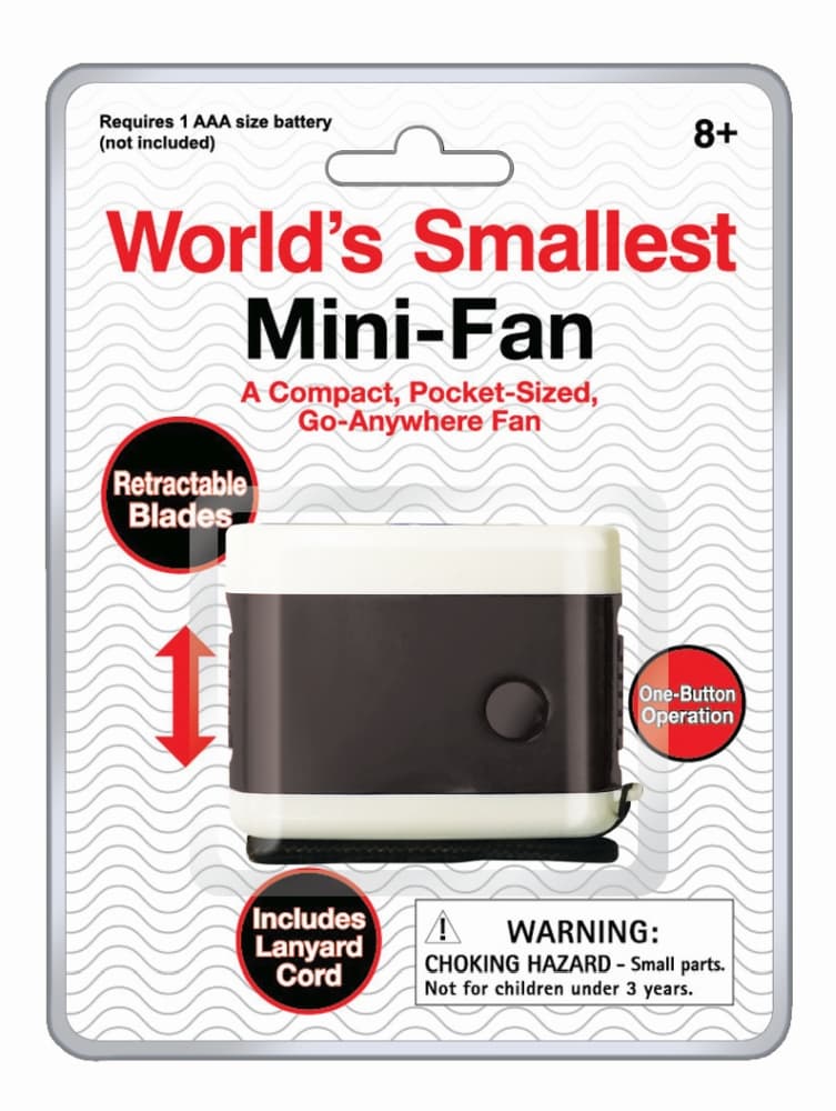 The smallest on sale fan