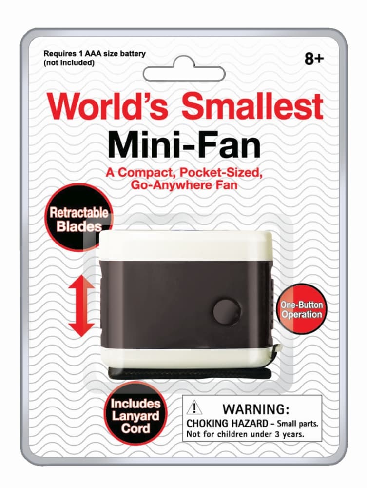 Worlds Smallest Fan Main Product  Image width="1000" height="1000"
