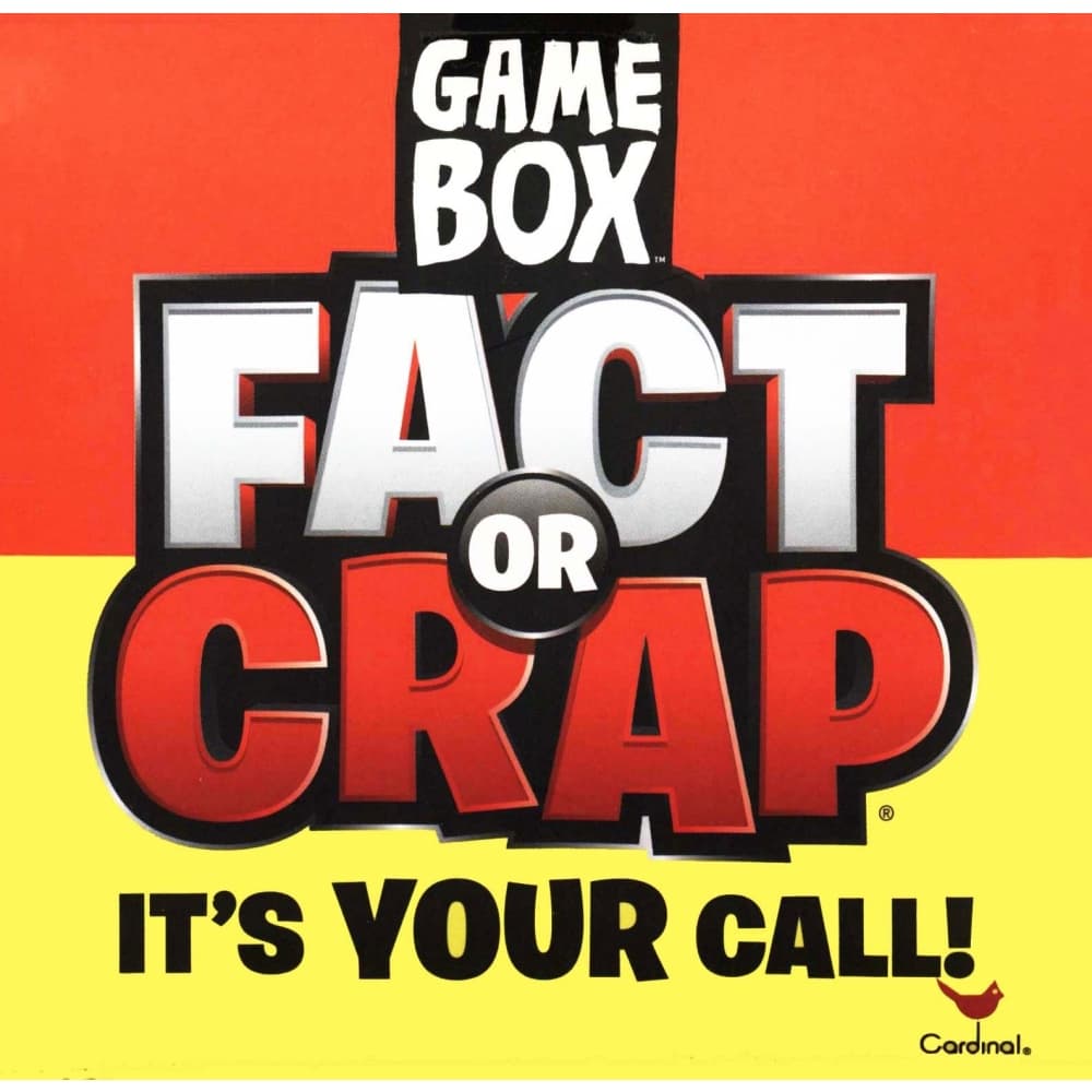 Fact or Crap Game Box Main Product  Image width="1000" height="1000"
