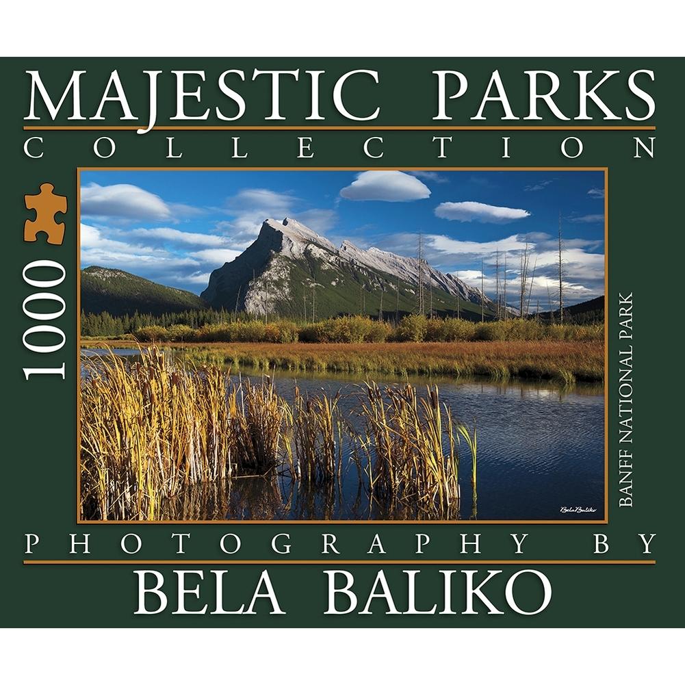 Majestic Parks Mt Rundle 1000 Piece Puzzle Main Product  Image width="1000" height="1000"