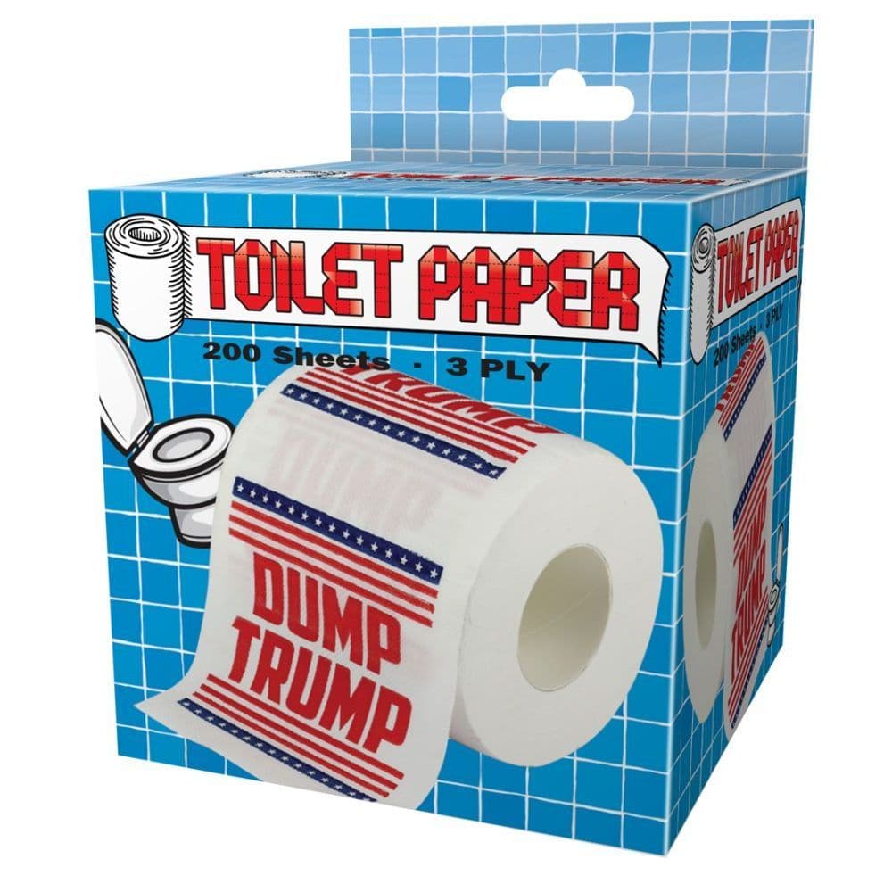 Dump Trump Toilet Paper Main Product  Image width="1000" height="1000"