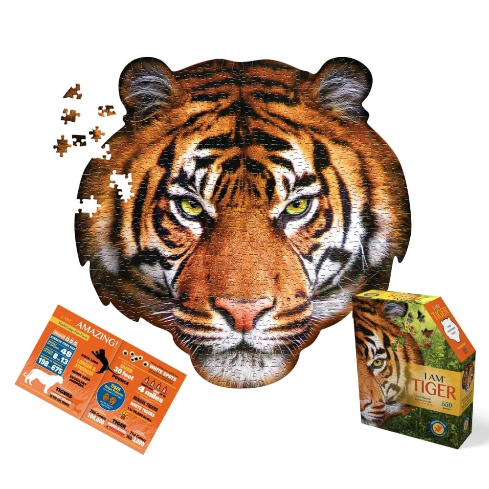 I Am Tiger 550 Piece Puzzle Main Product  Image width="1000" height="1000"