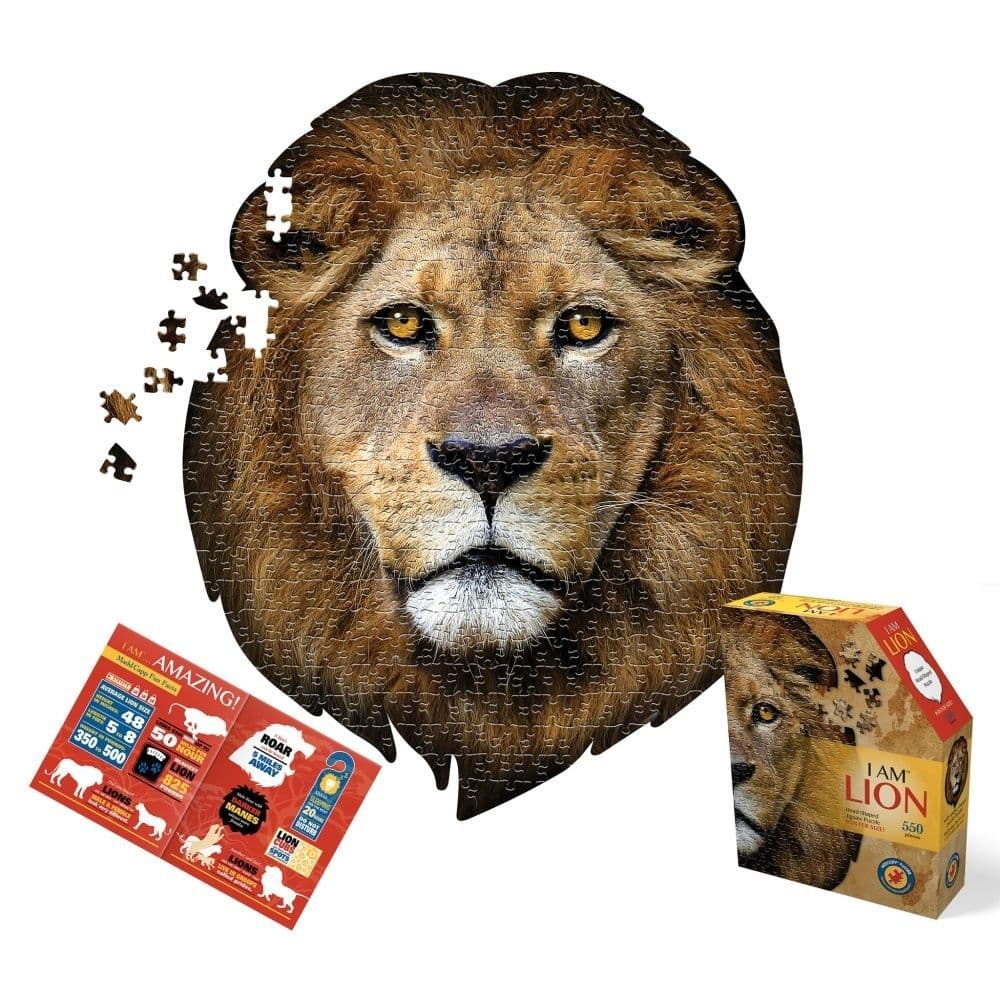 I Am Lion 550 Piece Puzzle Main Product  Image width="1000" height="1000"